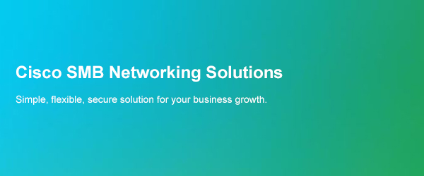 Cisco Network Solutions for Small-Medium Businesses